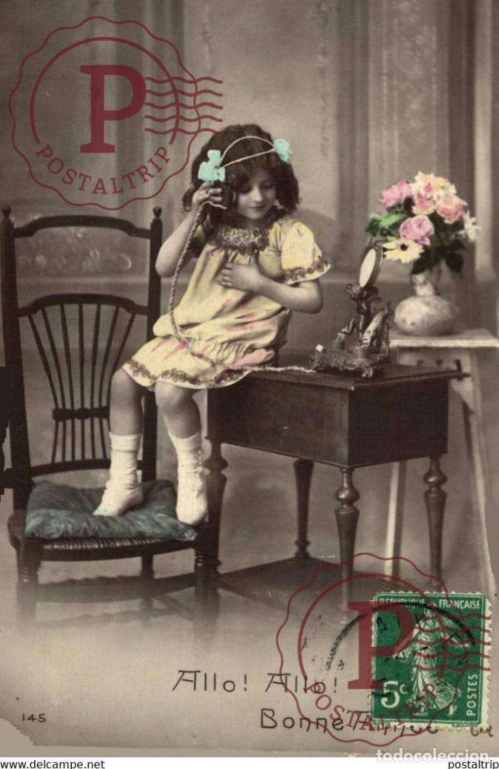 Postales: Allo Allo Bonne Ann&eacute;e Des Gamins Kids Children Ni&ntilde;os