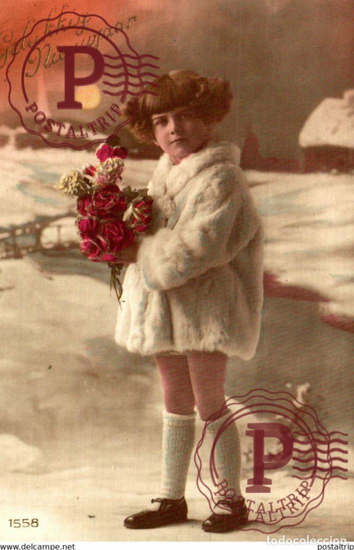 Postales: GELUKKIG NIEUWJAAR FANTAISIE Enfant Des Gamins Kids Children Ni&ntilde;os