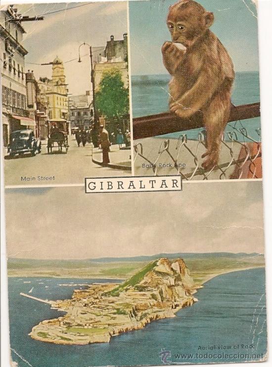 Postales: GIBRALTAR - POSTAL ANTIGUA - Foto 1
