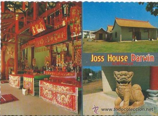 Postales: :::: C643 - POSTAL - JOSS HOUSE DARWIN - AUSTRALIA - Foto 1