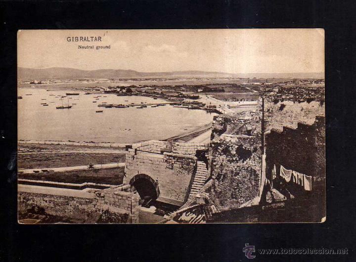 Postales: Gibraltar. Neutral ground. - Foto 1