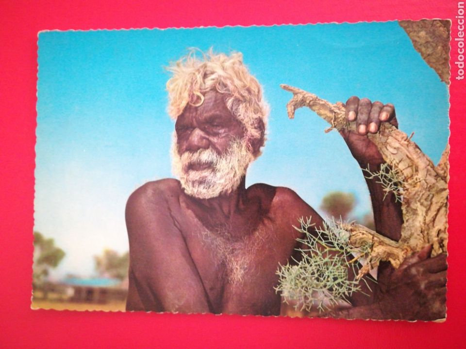 Postales: Aborigen australiano. Australia. - Foto 1
