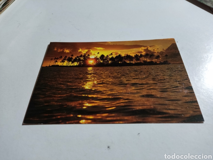 Postales: Puesta de sol pac&iacute;fico Bora Bora - Foto 1