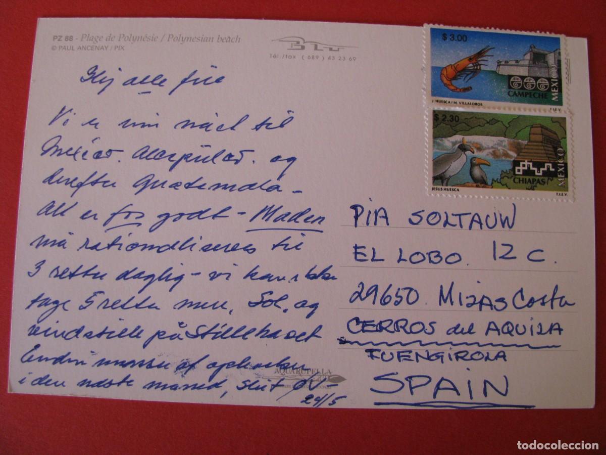 Postales: POSTAL DE TAHITI. CIRCULADA - Foto 2