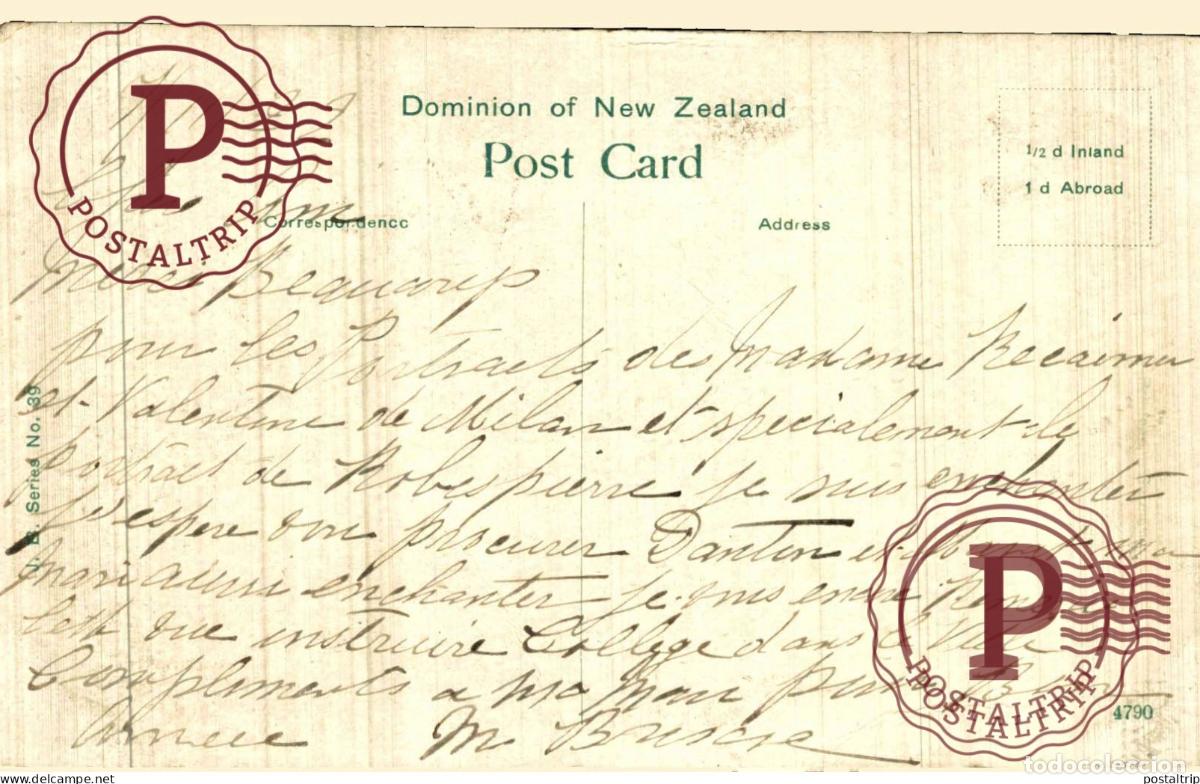 Postales: NUEVA ZELANDA. TRAINING COLLEGE, DUNEDIN - Foto 2