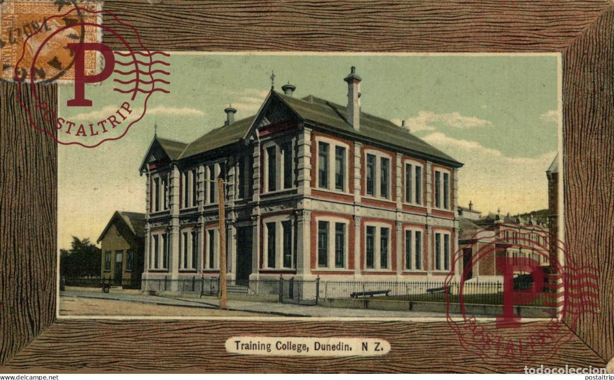 Postales: NUEVA ZELANDA. TRAINING COLLEGE, DUNEDIN