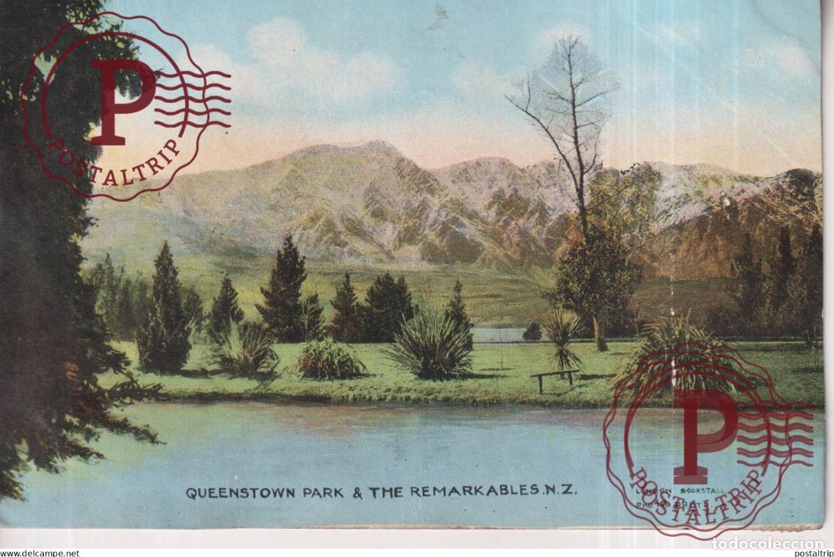 Postales: NEW ZEALAND. QUEENSTOWN PARK & THE REMARKABLES. BACKSIDE PARIS