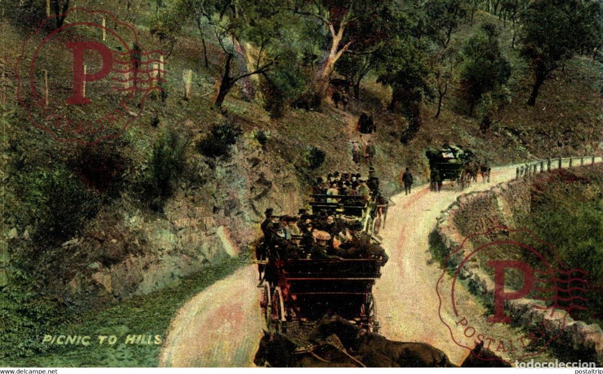Postales: PICNIC TO HILLS AUSTRALIA