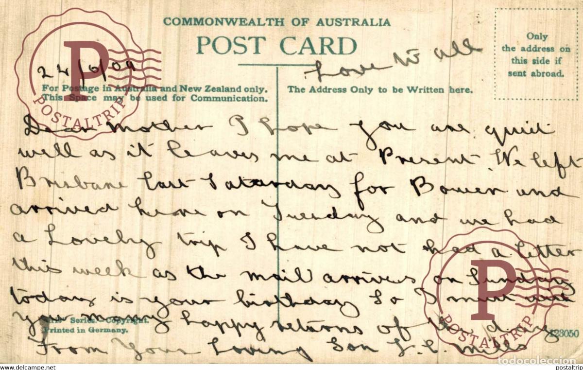 Postales: OBSERVATORY BRISBANE AUSTRALIA - Foto 2