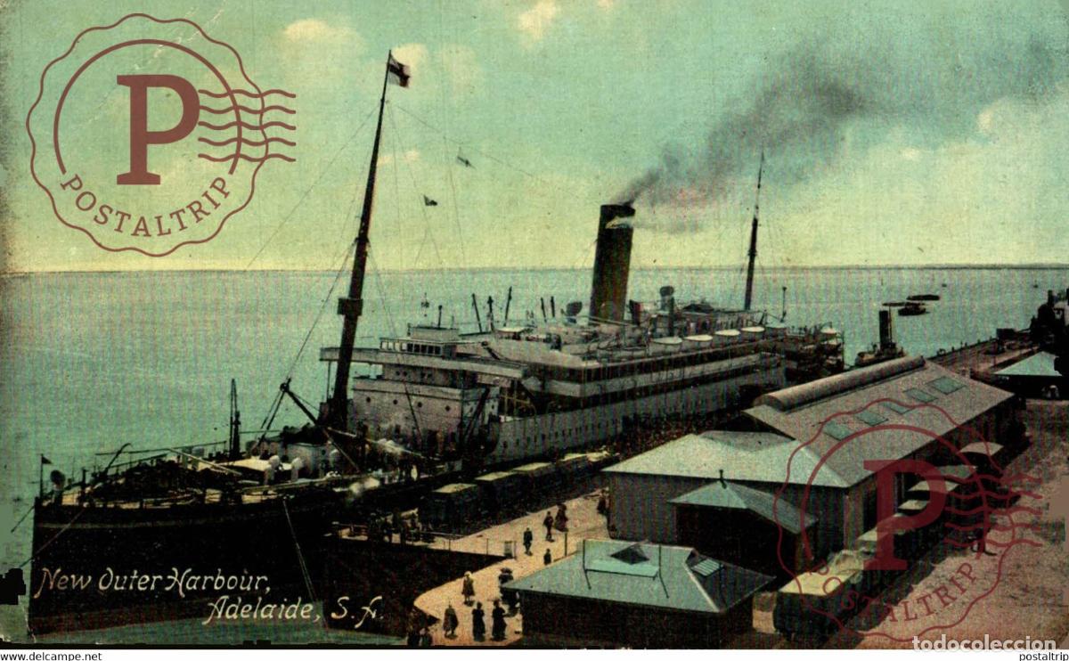 Postales: NEW OUTER HARBOUR ADELAIDE AUSTRALIA - Foto 1