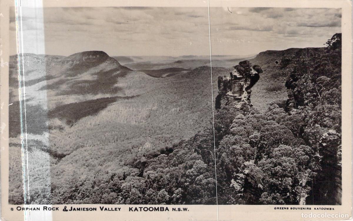 Postales: Postal de Orphan Rock y Jamieson Valley, Katoomba, Australia