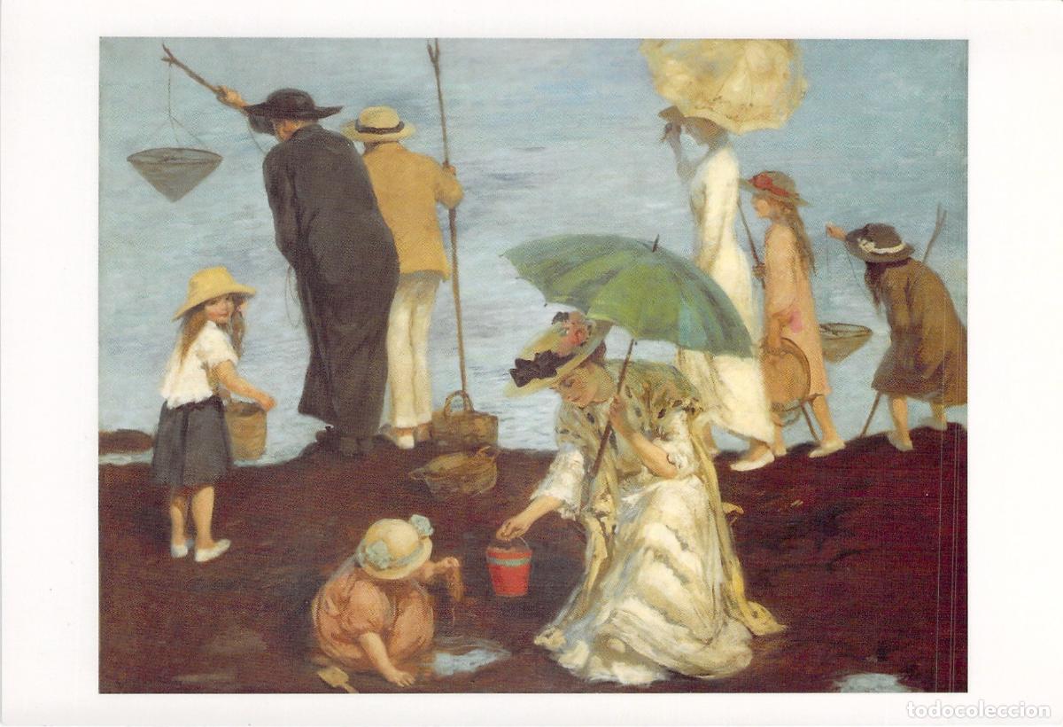 Postales: Postal de Arte Rupert Bunny Pescadores de Camarones Saint-Georges