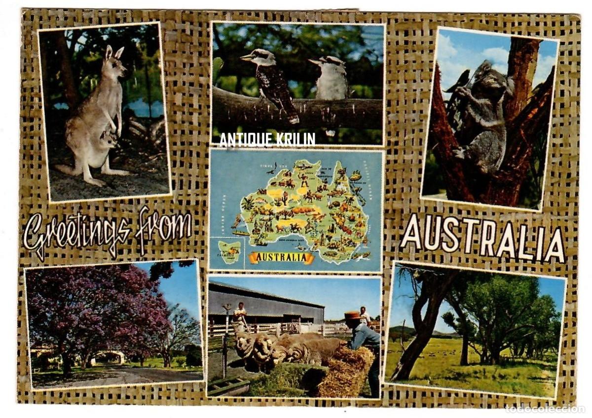 Postales: AUSTRALIA / BEAUTIFUL / EDICION KRUGER N&ordm; 793/58 / FRANQUEADA 1972