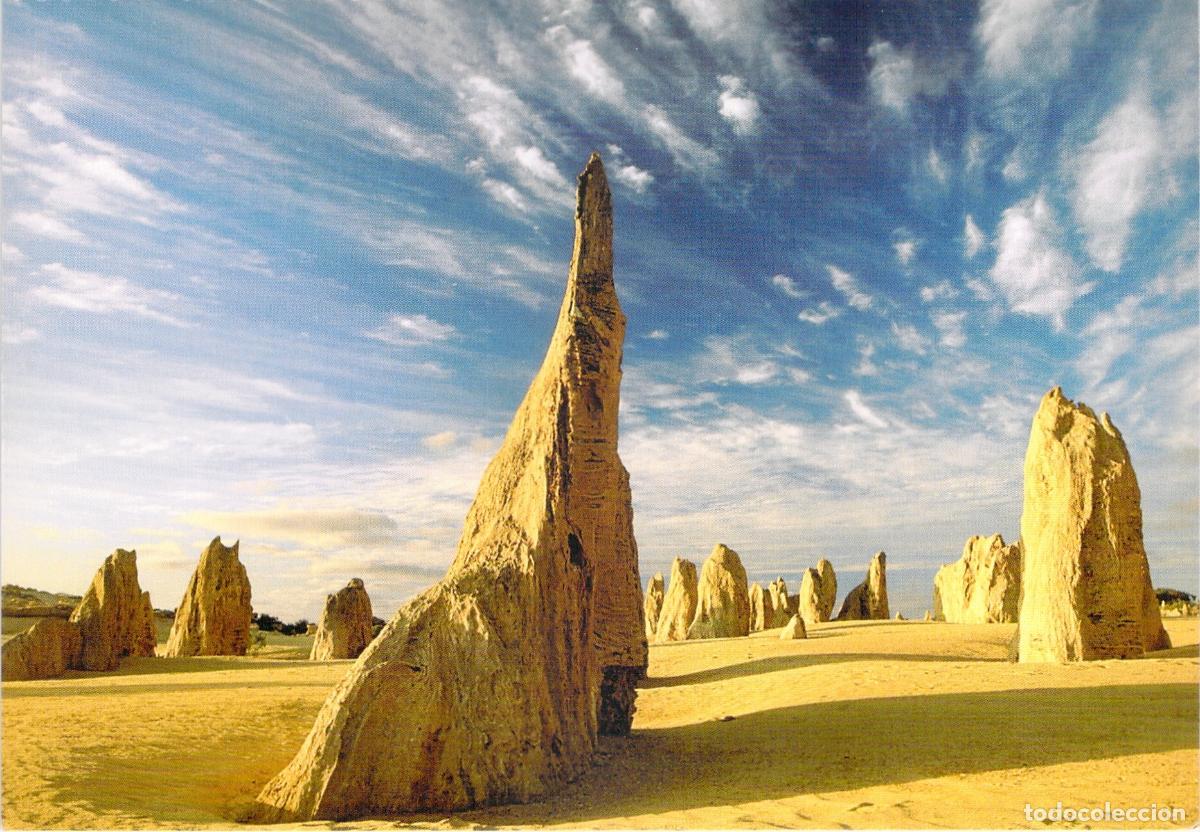 Postales: Postal Los Pin&aacute;culos Parque Nacional Nambung Australia