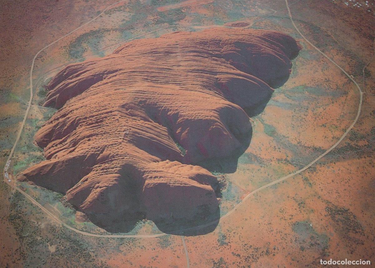 Postais: Australia Uluru Ayers Rock Aerial View Landscape Unposted *YAM705