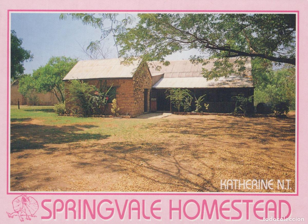 Postais: Australia Katherine NT Springvale Homestead Historic Stone Unposted *YAP792