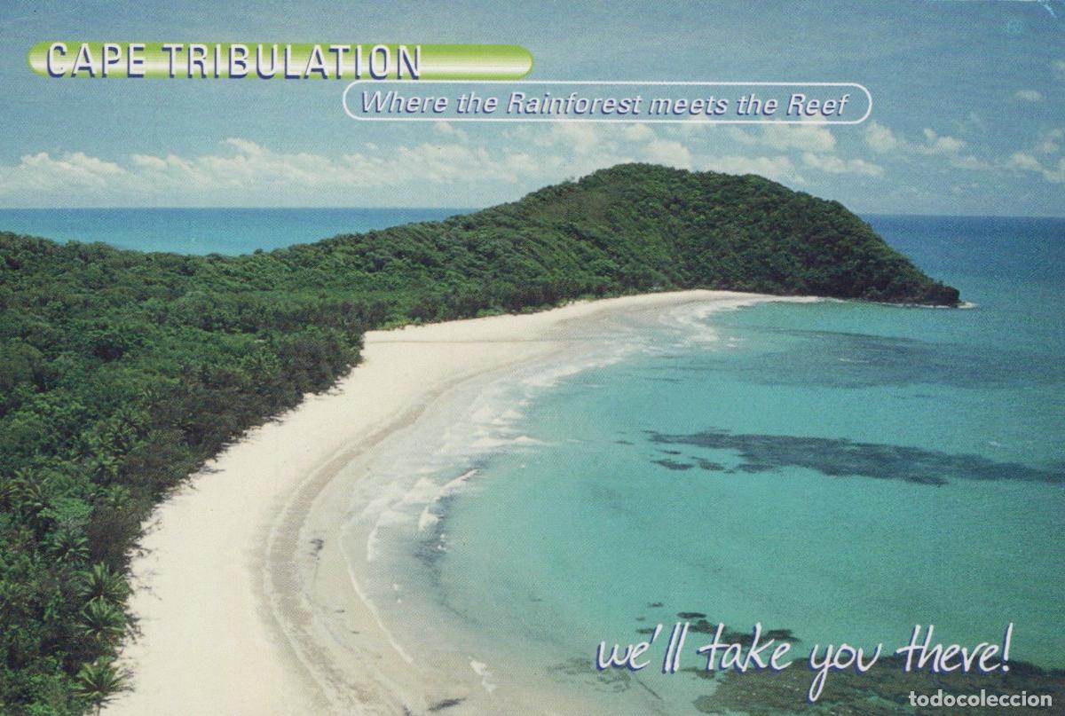 Postais: Australia Cape Tribulation Rainforest Meets Reef Tropical Beach Unposted *YAS725