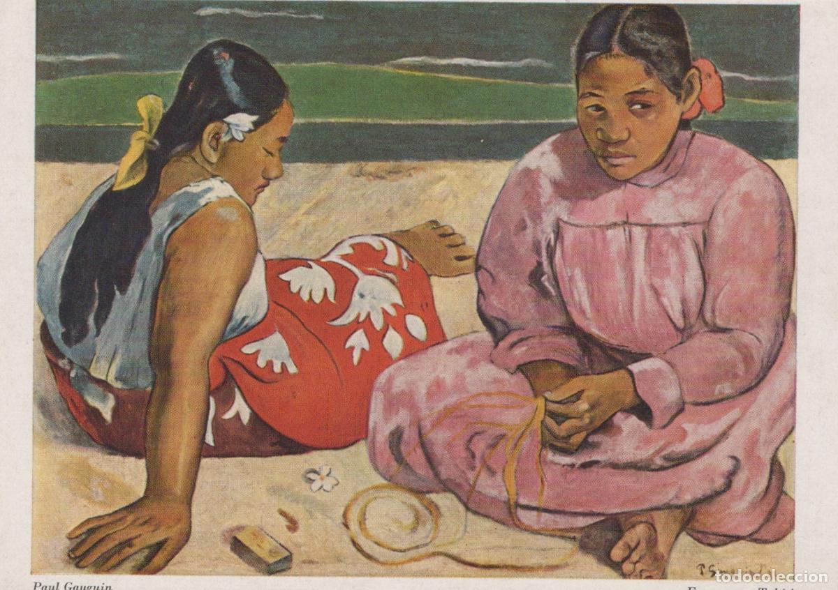 Postales: French Polynesia Papeete Paul Gauguin Frauen von Unposted *YAU897