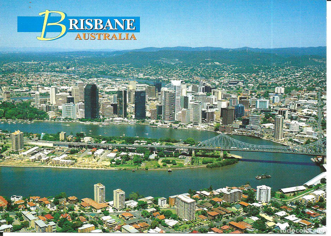 Postales: POSTAL BRISBANE (AUSTRALIA) - VISTA AEREA