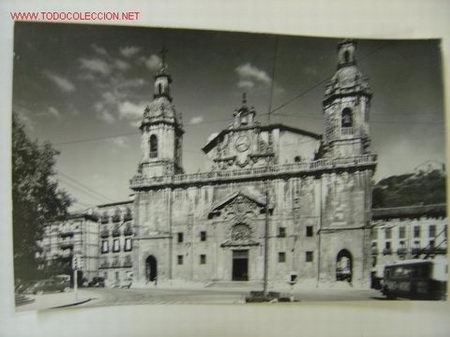 Postales: BILBAO IGLESIA DE SAN NICOLAS - Foto 1