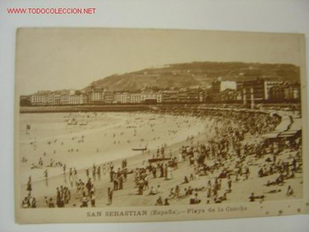 Postales: SAN SEBASTIAN PLAYA DE LA CONCHA - Foto 1