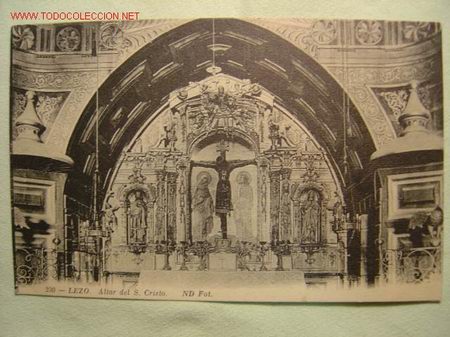 Postales: LEZO ALTAR DE S. CRISTO - Foto 1