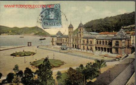Postais: TARJETA POSTAL DE SAN SEBASTIAN - EL CASINO
