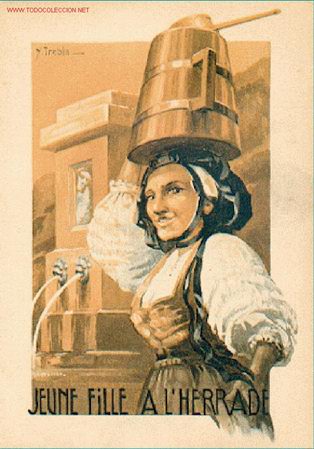 Postales: Joven en el herralde - Foto 1