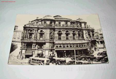Postales: Postal de Bilbao, con dos sellos - Foto 1