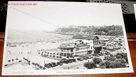 Postales: ANTIGUA  POSTAL DE BILBAO -   ALGORTA - GUILERA - Foto 1