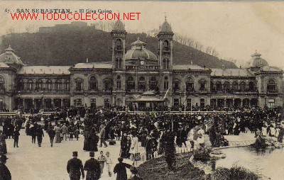 Postcards: TARJETA POSTAL ANTIGUA DE SAN SEBASTIAN N&ordm; 67. - EL GRAN CASINO