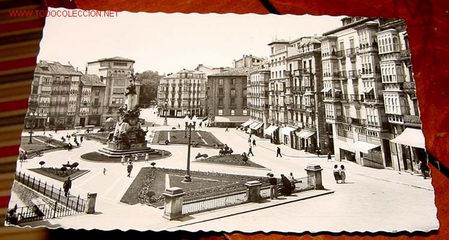 Postales: ANTIGUA POSTAL   DE VITORIA - ED. GARRABELLA - Foto 1