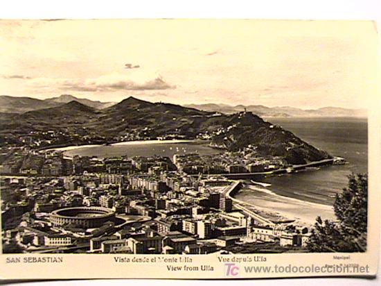 Postales: POSTAL DE SAN SEBASTI&Aacute;N DE LOS 50 - Foto 1