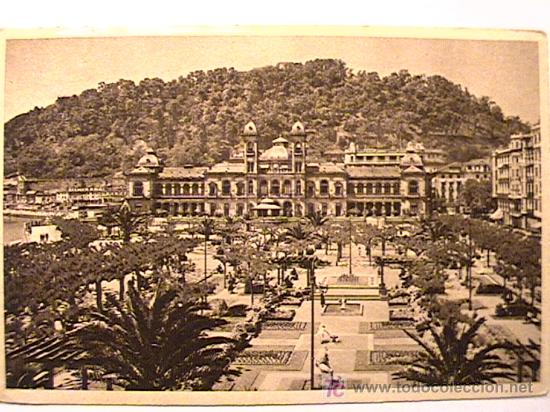 Postales: POSTAL DE SAN SEBASTI&Aacute;N CIRCULADA EN 1934 - Foto 1
