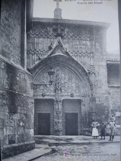 Postales: BILBAO,IGLESIA SANTIAGO - Foto 1