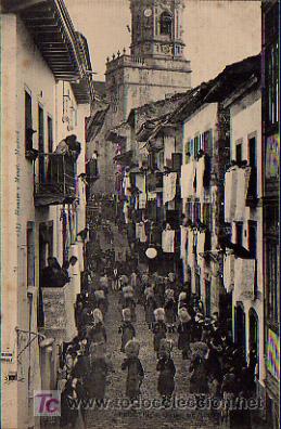 Postales: FUENTERRABIA. PROCESI&Oacute;N DE SEPTIEMBRE. - Foto 1