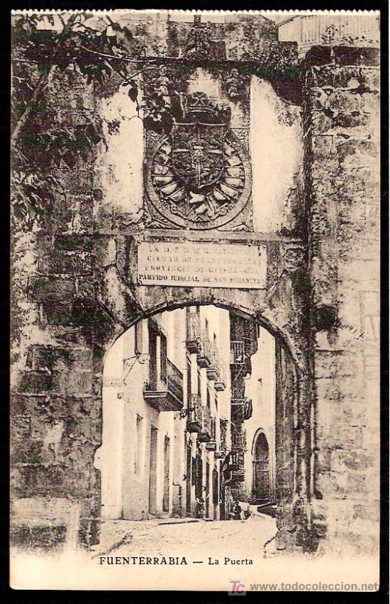 Postais: TARJETA POSTAL DE GUIPUZCOA. FUENTERRABIA. LA PUERTA.