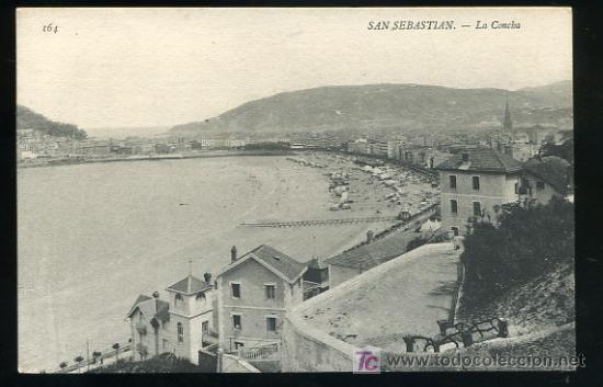 Postales: TARJETA POSTAL SAN SEBASTIAN. LA CONCHA 164
