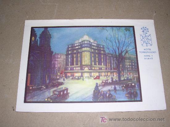 Postales: HOTEL TORRONTEGUI, BILBAO - Foto 1
