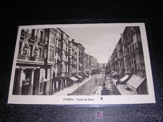 Postales: VITORIA.- CALLE DE DATO.- - Foto 1