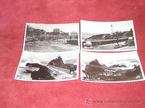 Postales: BIARRITZ 4 POSTALES SIN CIRCULAR - Foto 1