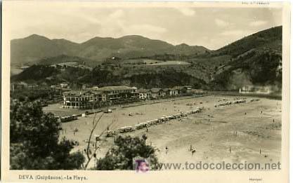 Postales: DEVA, GUIPUZCOA,   PAIS VASCO, LA PLAYA,           P13242 - Foto 1