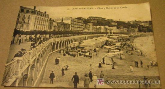 Postkarten: Postal de San Sebastian