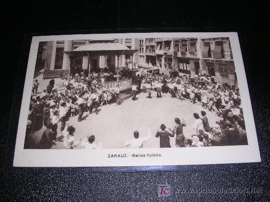 Postales: ZARAUZ, BAILES TIPICOS - Foto 1