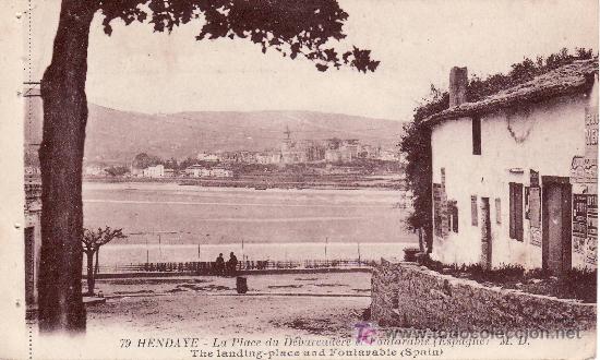 Postales: POSTAL SIN CIRCULAR DE HENDAYE - Foto 1