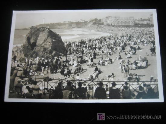 Postales: BIARRIZ -LA GRAN PLAGE - Foto 1
