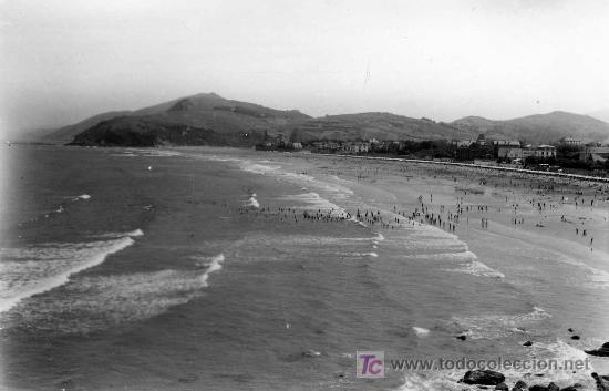 Postales: ZARAUZ.- Playa - Foto 1