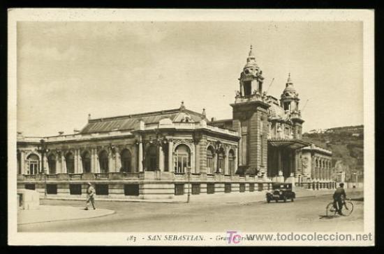 Cartoline: TARJETA POSTAL SAN SEBASTIAN, GRAN KURSAAL. N&ordm; 183