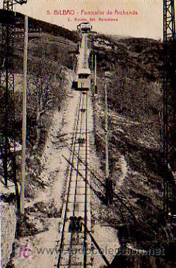Postales: BILBAO. FUNICULAR DE ARCHANDA. (L. ROISIN) - Foto 1