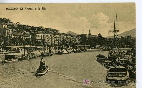 Postales: BILBAO, EL ARENAL Y LA RIA - Foto 1